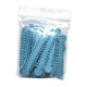 Elastic ligatures on a module, 26 rings, Light-blue
